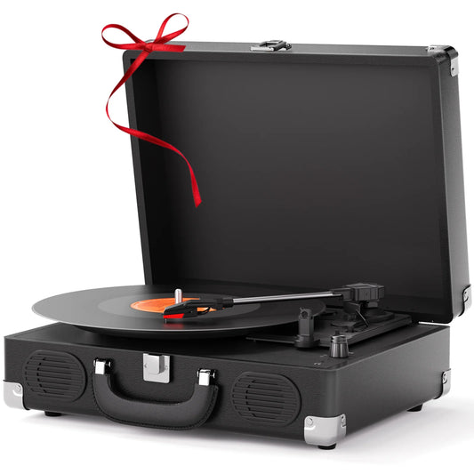 Maio S100belt-driven Vintage gramophone device, vinyl record, turntable , high-fidelity stereo, built-in speaker, 3-speed