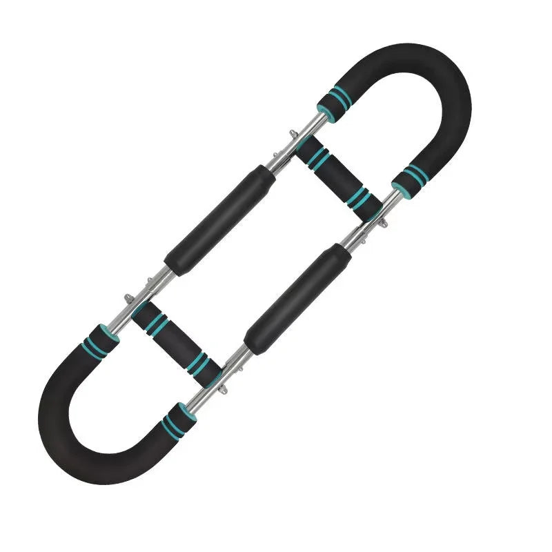 Adjustable Spring Twister Arm Exerciser – 20‑50kg Resistance Bar for Forearm, Triceps & Chest Workout